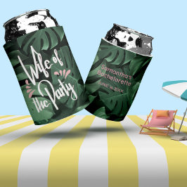 Tropical Theme Bridal Junggeselinnen-Abschied Dosenkühler