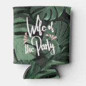 Tropical Theme Bridal Junggeselinnen-Abschied Dosenkühler (Vorderseite)