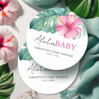 Tropical Theme Girl Baby Dusche