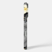 Tropical Tiger Hawaiian Palm Jungle Gray Case-Mate iPhone Hülle (Rückseite / Rechts)