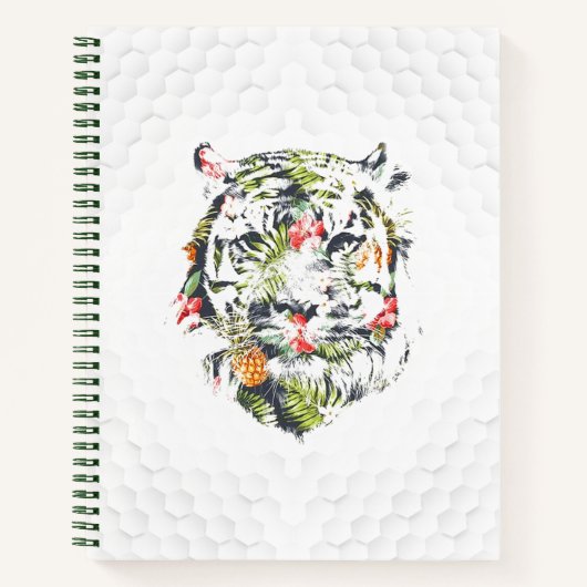 TROPICAL TIGER SpiralNotebook Primärblatt K2 Notizblock (Vorderseite)