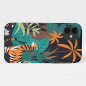 Tropical Tiger Trio Case-Mate iPhone Hülle (Rückseite (Horizontal))