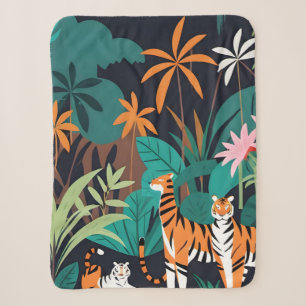 Tropical Tiger Trio Sherpadecke
