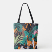 Tropical Tiger Trio Tasche (Rückseite)
