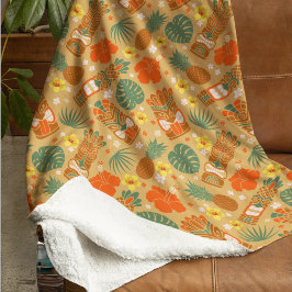 Tropical Tiki Hawaiian Gold Sherpadecke