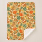 Tropical Tiki Hawaiian Gold Sherpadecke (Vorderseite)