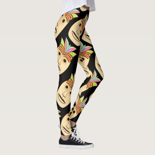 Tropical Tiki Leggings (Rechts)