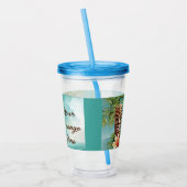 Tropical Tiki Party Acryltrinkbecher (Links)