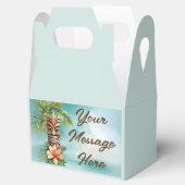 Tropical Tiki Party Geschenkschachtel (Geöffnet)