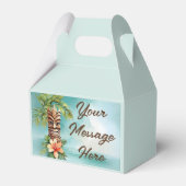 Tropical Tiki Party Geschenkschachtel (Vorderseite)