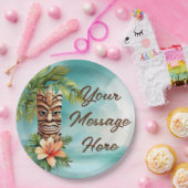 Tropical Tiki Party Pappteller (Party)