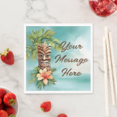 Tropical Tiki Party Serviette (Beispiel)