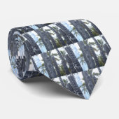 Tropical tiki Statuen Krawatte (Gerollt)