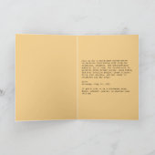 Tropical Toast to Bride-to-Be Karte (Innenseite)