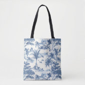 Tropical Toile De Jouy Tasche (Vorderseite)