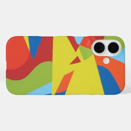 Tropical Toucan Beak Abstract Design Phone Cover (Rückseite (Horizontal))