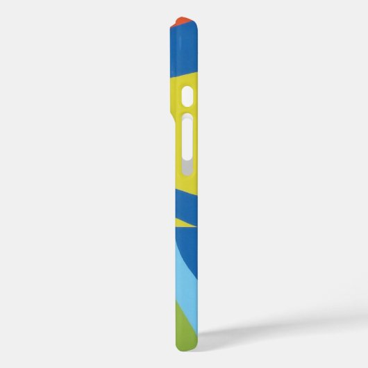 Tropical Toucan Beak Abstract Design Phone Cover (Rückseite / Links)