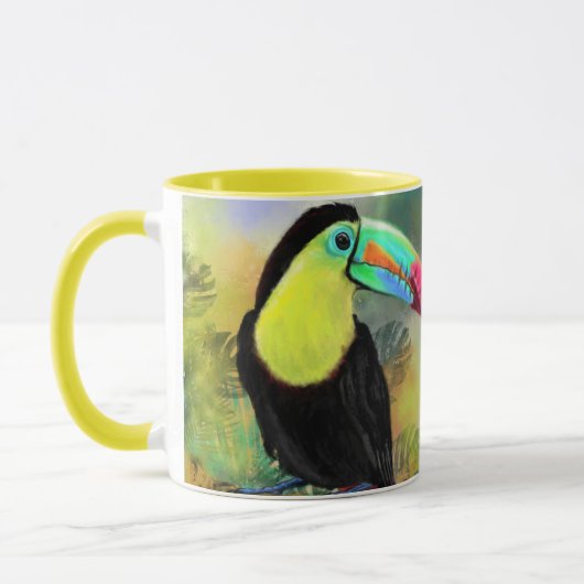 Tropical Toucan Coffee Tasse (Links)