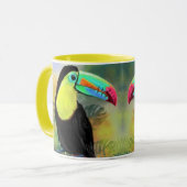 Tropical Toucan Coffee Tasse (Vorderseite Links)