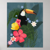 Tropical Toucan in the Wilderness Poster (Vorne)
