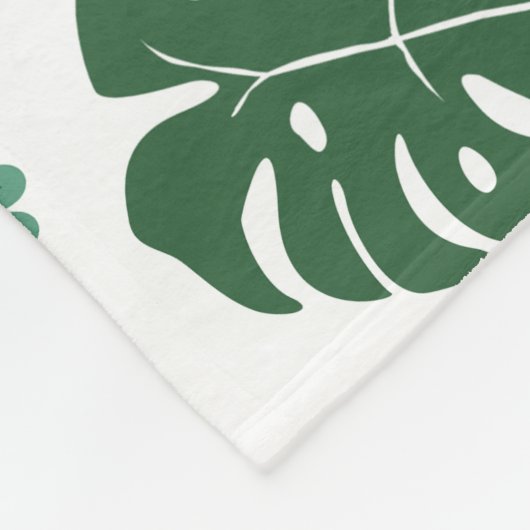 Tropical Toucan Medium Fleecedecke (Ecke)