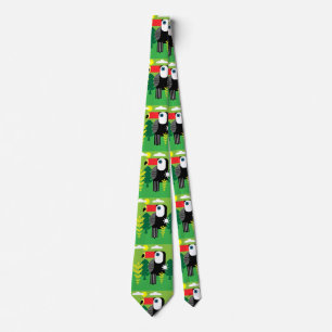 Tropical Toucan Neck Tie Krawatte