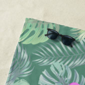 Tropical Toucan Pura Vida Design Strandtuch (Beispiel)