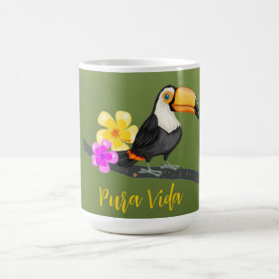 Tropical Toucan Pura Vida Kaffeetasse