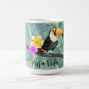 Tropical Toucan Pura Vida Kaffeetasse