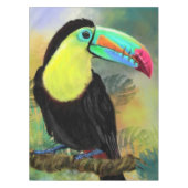 Tropical Toucan Tableclout Tischdecke (Vorderseite)