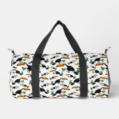 Tropical Toucans - Playful Jungle Duffle Bag (Vorderseite)