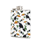 Tropical Toucans - Playful Jungle Flachmann (Links)