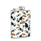 Tropical Toucans - Playful Jungle Flachmann (Rechts)