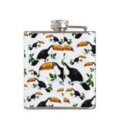 Tropical Toucans - Playful Jungle Flachmann (Rückseite)