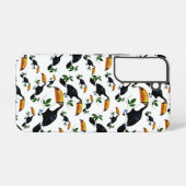 Tropical Toucans - Playful Jungle Samsung Galaxy Hülle (Rückseite (Horizontal))