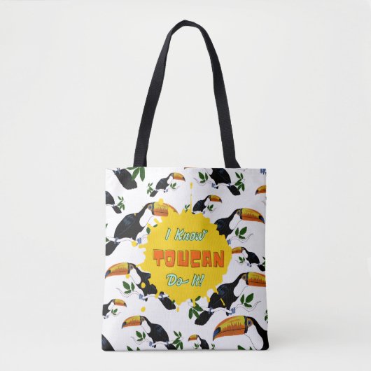 Tropical Toucans - Playful Jungle Tasche (Vorderseite)