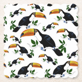 Tropical Toucans - Playful Jungle Untersetzer