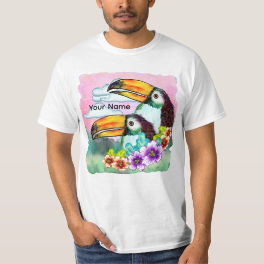 Tropical Toucans T-Shirt (Vorderseite)