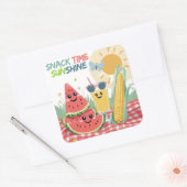 Tropical Treats – Summer Snack Sticker Set (Umschlag)