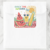 Tropical Treats – Summer Snack Sticker Set (Tasche)