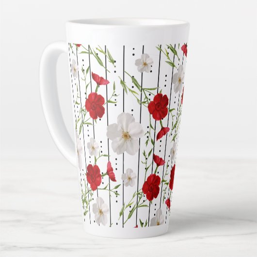 Tropical Trellis Garden Art Milchtasse (Linke Ecke)