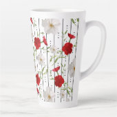 Tropical Trellis Garden Art Milchtasse (Rechts)