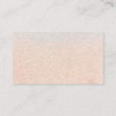 Tropical Turquoise Ocean Gift Registry Begleitkarte (Rückseite)