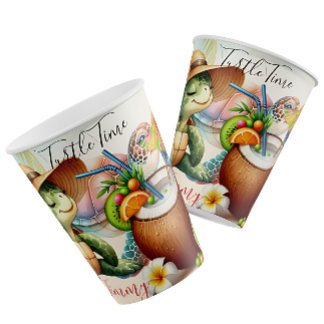 Tropical Turtle Vibes –Summer Beach Escape Art Kaffeetasse