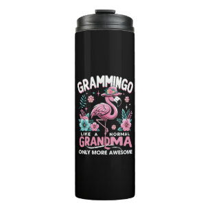 Tropical Twilight Flamingo Thermosbecher