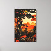 Tropical Twilight Leinwanddruck (Vorderseite)