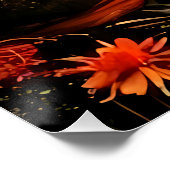 Tropical Twilight Poster (Ecke)