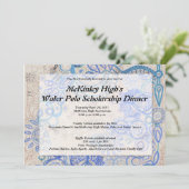 Tropical Vibe Fundraiser Business Luncheon - Einladung (Stehend Vorderseite)