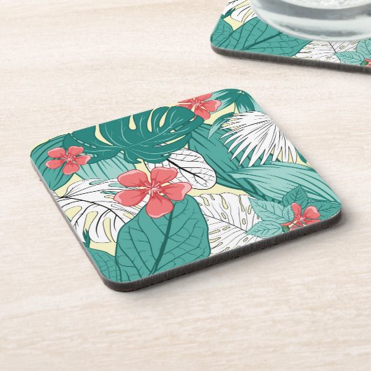 Tropical Vibe Getränkeuntersetzer (Linke Seite)