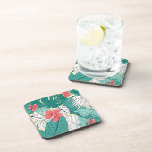 Tropical Vibe Getränkeuntersetzer (Rechte Seite)